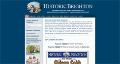 Desktop Screenshot of historicbrighton.org